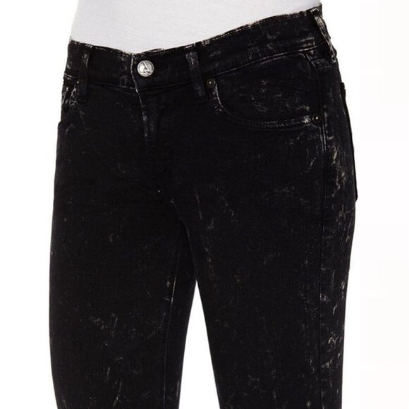 Anthropologie Citizens of Humanity Avedon Black Paint Spatter Jeans Size 26 Jean - Picture 8 of 14